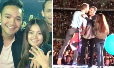 Malaysian Man Proposed To His Girlfriend At Coldplay Concert In Melbourne - World Of Buzz 4