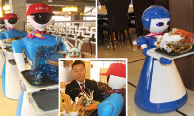 Malaysia's First Ever Restaurant Have Robots Serving You! - World Of Buzz