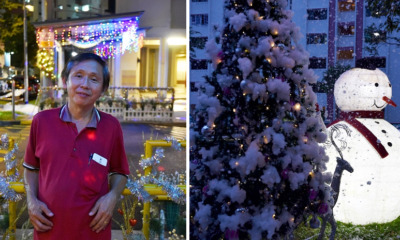 Man Turns a Little Corner of Singapore into a Winter Wonderland - World Of Buzz 7