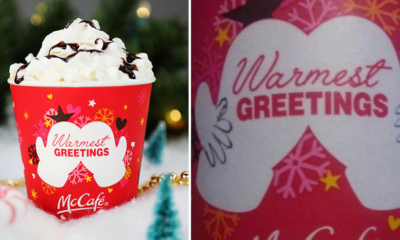 McDonald's Christmas Cup Design Goes Viral, But For The Wrong Reason! - World Of Buzz 2