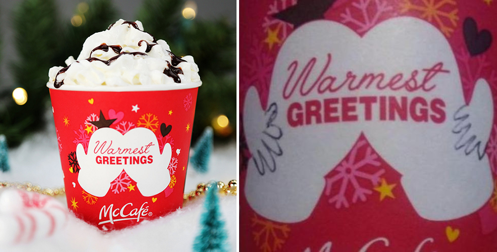 McDonald's Christmas Cup Design Goes Viral, But For The Wrong Reason! - World Of Buzz 2