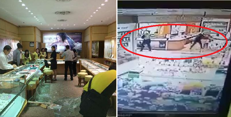More than RM1 Million Gone in Jewelry Shop Heist in Taman OUG - World Of Buzz 5