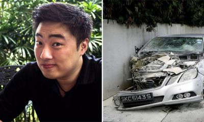 S'porean Actor Killed In Head-on Collision With A Mercedes Driven By Mentally Unstable Man - World Of Buzz 10