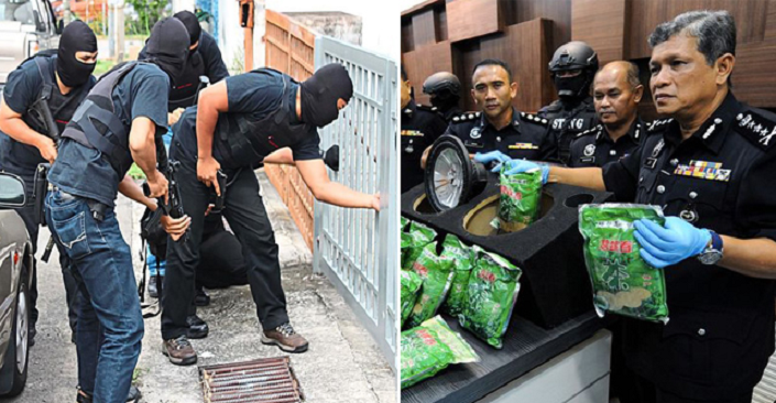 8 People Arrested For Drug Trafficking, 7 Are Malaysian Police Officers - World Of Buzz 4