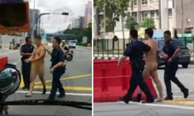 Bizarre Naked Man arrested on bus in Singapore - World Of Buzz 3