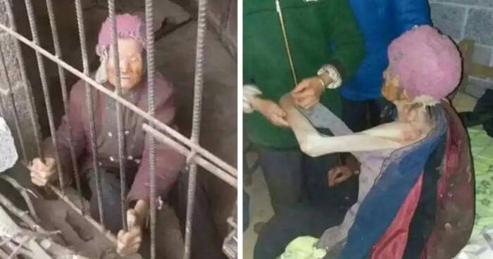 Cruel Chinese Couple Locks Up Their OWN 92-Year-Old Mother In A Pigpen For Years - World Of Buzz 4