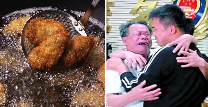 Fried Oyster Triggers Childhood Memories, Abducted Son Reunited With Father After 13 Years - World Of Buzz 3