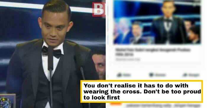 Indonesian Girl Says Faiz Subri Was Wearing A Cross, Receives Public Backlash - World Of Buzz 1