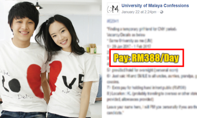 Malaysian Student Posts Vacancy Ad Looking For A Girlfriend To Rent For CNY - World Of Buzz 1