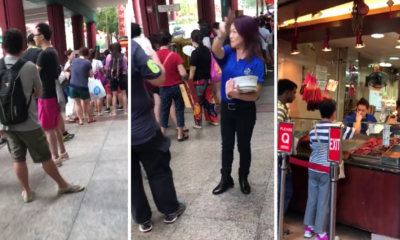 S'porean Standing In Line For 10 Hours Just To Buy The Best Bak Kwa In Town - World Of Buzz 2