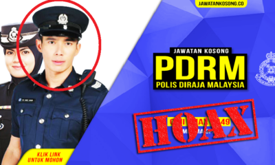 Viral Royal Malaysian Police Recruitment Ad is Actually a Hoax - World Of Buzz 3