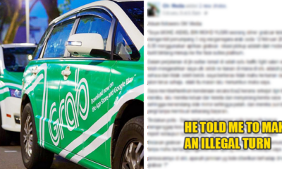 Arab Men Punch Malaysian Grab Driver For Not Making Illegal Turn, Police Thinks It's A Small Matter - World Of Buzz 1