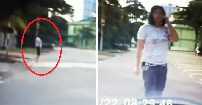 'Fake Accident Scam' From China Spotted In Malaysia, Caught On Lady Driver's Dash-Cam - World Of Buzz 2