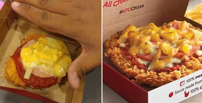 KFC 'Chizza' Goes Viral After Singaporeans Post Truly Heartbreaking - World Of Buzz 3