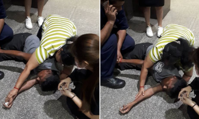 Kind Souls Came Together To Help Unconscious Epileptic Man - World Of Buzz 1