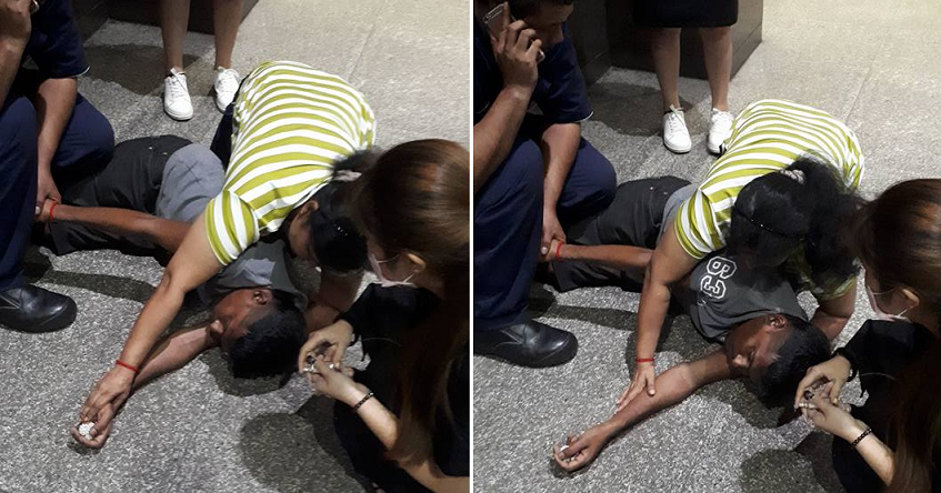 Kind Souls Came Together To Help Unconscious Epileptic Man - World Of Buzz 1