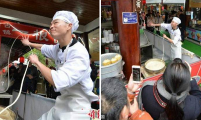 Noodle Vendor Became Internet Famous Due To His Extraordinary Dance Move - World Of Buzz 3