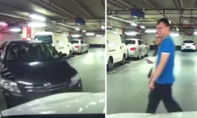 Terrible Singaporean Couple Walks Away Laughing After Hitting Stranger's Car, Netizens Outraged - World Of Buzz 1