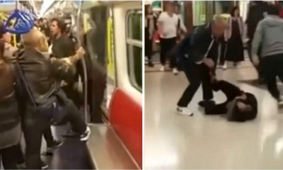 Trio Harassed Family In Subway, Get Beaten Down By Everyone - World Of Buzz 3