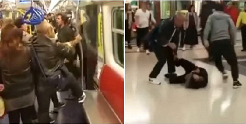 Trio Harassed Family In Subway, Get Beaten Down By Everyone - World Of Buzz 3