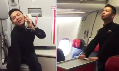 AirAsia Steward Dances To Britney Spears' "Toxic", Catches Tony Fernandes' Attention - World Of Buzz 2