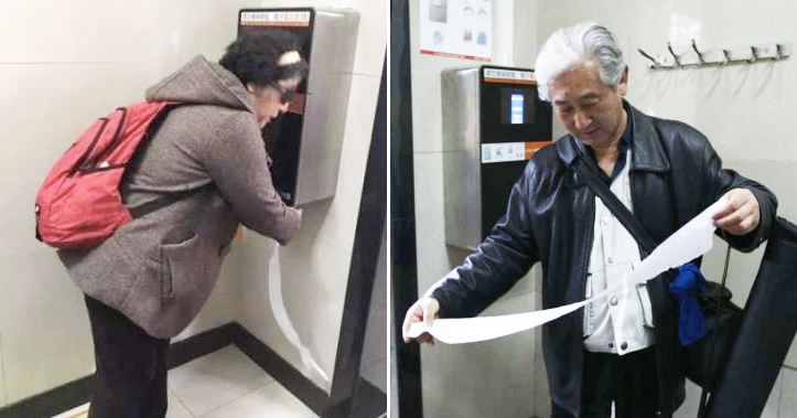 China Introduces Face Scanning Technology To Prevent Toilet Paper Theft - World Of Buzz 4