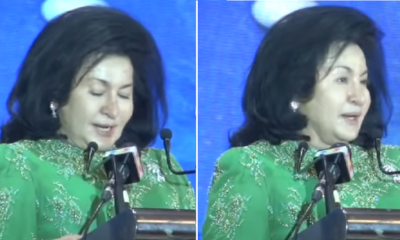 Emcee Accidentally Interrupted Rosmah's Speech And See How She Handle It! - World Of Buzz