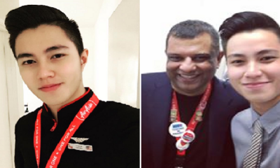 Handsome Air Asia Flight Attendant Captures Hearts with Inspiring Story of His Success - World Of Buzz 6