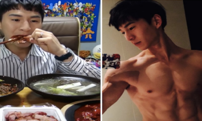Korean Man Who Records Himself Eating For A Living Reveals Surprisingly Muscular Body - World Of Buzz 3