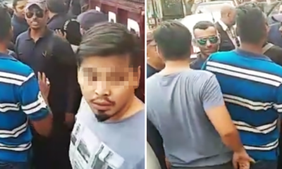 Malaysian Man Angrily Lashes Out at City Council Officers for Demolishing His Roadside Stall - World Of Buzz