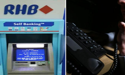 Man Warns Malaysians Of Bank Scam That Almost Cheated All His Savings In RHB - World Of Buzz