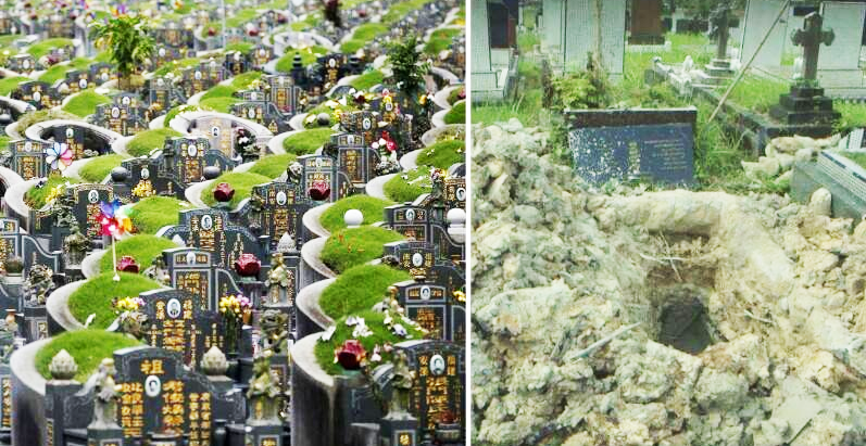 Singaporean Cemeteries Dig Up Bodies From Graves After 15 Years, Here's Why - World Of Buzz 1