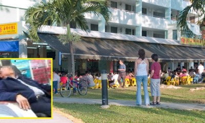 Singaporean Man Passes Away in Kopitiam, Everyone Thought He was Just Napping - World Of Buzz 1