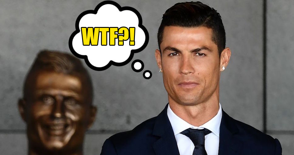 This Statue of Christiano Ronaldo has Netizens Laughing their Heads off - World Of Buzz 4