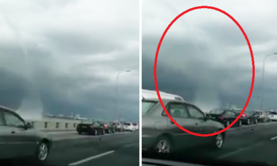Waterspout Allegedly Spotted Off Penang Bridge Leaves Malaysians in Shock - World Of Buzz 3