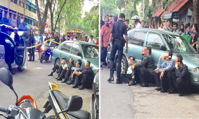 Four Men Caught by Malaysian Public Trying to Rob Unsuspecting Lady at Bank Machine - World Of Buzz 1