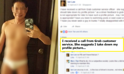 Grab Customer Service Called Rider to Request for Removal of Indecent Picture - World Of Buzz