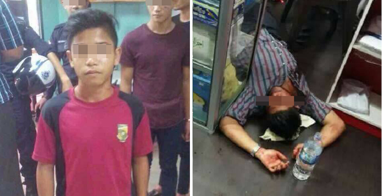 Malaysian Boy Scolded for Skipping School, Calls Gang to Beat Up Shopkeeper - World Of Buzz 7