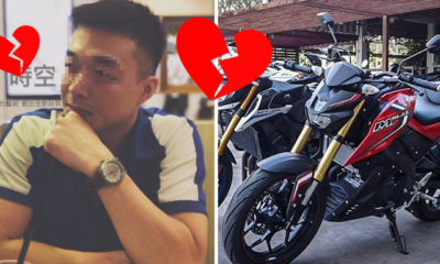 Malaysian Guy's Car was Stolen, Buys a Motorcycle to Fetch Girlfriend But She Dumps Him - World Of Buzz 6