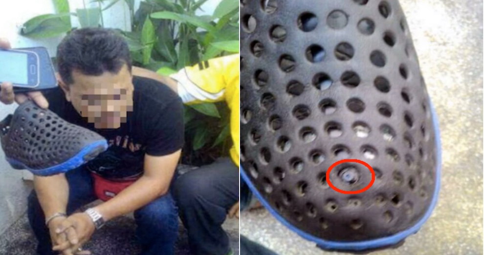 Malaysian Man Uses "Shoe Camera" to Record Under Women's Skirts - World Of Buzz 2