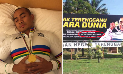 M'sian Cycling World Champ 'Rocketman' Hilariously Turns into 'Pocketman' in Embarrassing Typo - World Of Buzz