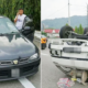 Video of Proton Wira Illegally Overtaking and Knocking Over Van Goes Viral - World Of Buzz