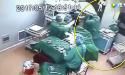 CCTV Footage Shows Chinese Medical Staff Fighting During Surgery - World Of Buzz 2