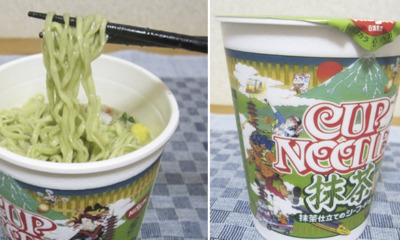 Here's What Reviewer Says About New Matcha Green Tea Instant Cup Noodle! - World Of Buzz