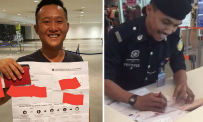 Malaysian Gets Trolled in KLIA 2 When Friend Printed Him a Giant Boarding Pass - World Of Buzz