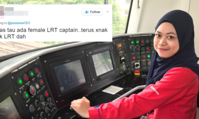 Prasarana CEO Tweets Inspiring Story of Youngest LRT Captain, Gets Mean Comments - World Of Buzz 1