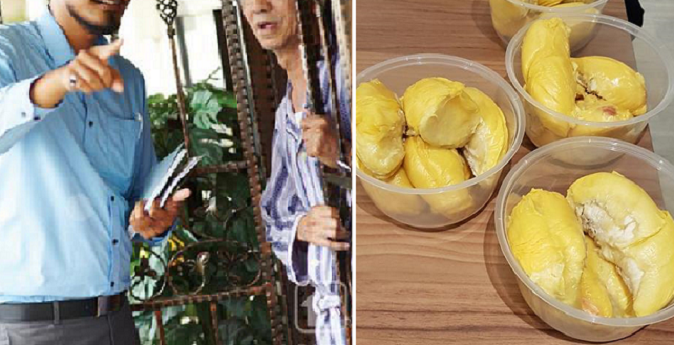 Singaporean Scammers Prey on Housewives and Elderly People to buy Expensive Durian - World Of Buzz 1