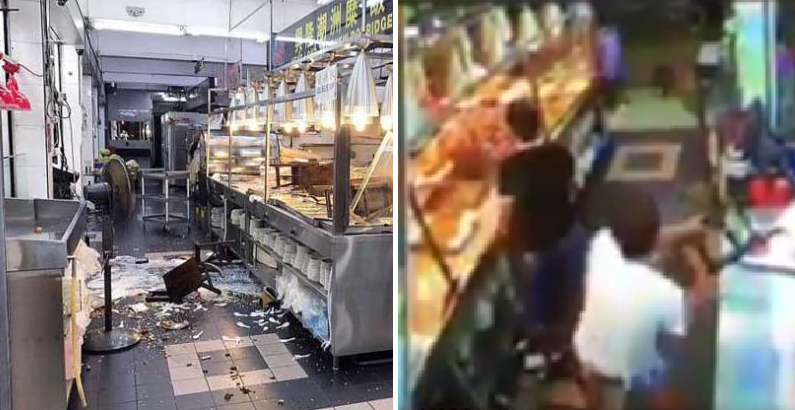 Singaporean Thugs Destroy Porridge Restaurant Because They Were Unhappy About the Bill - World Of Buzz