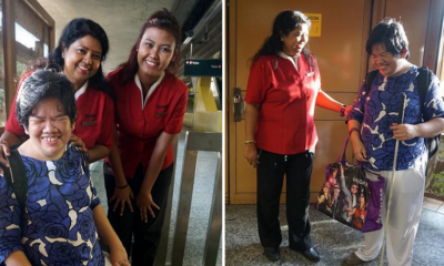 Singapore's Train Staff Helps Blind Woman with Commute Everyday Despite Busyness - World Of Buzz 4