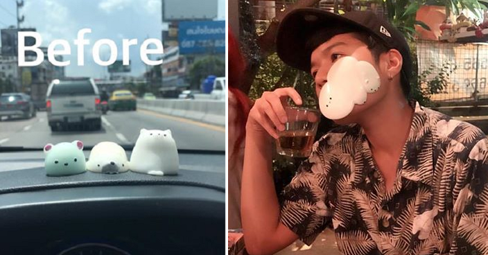 Thai Netizen Shares Funny Post on How Hot Sun Melted Adorable Stress Toys - World Of Buzz 8